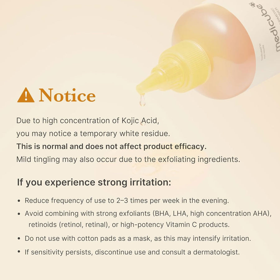 Medicube Kojic Acid Turmeric Resurfacing Toner