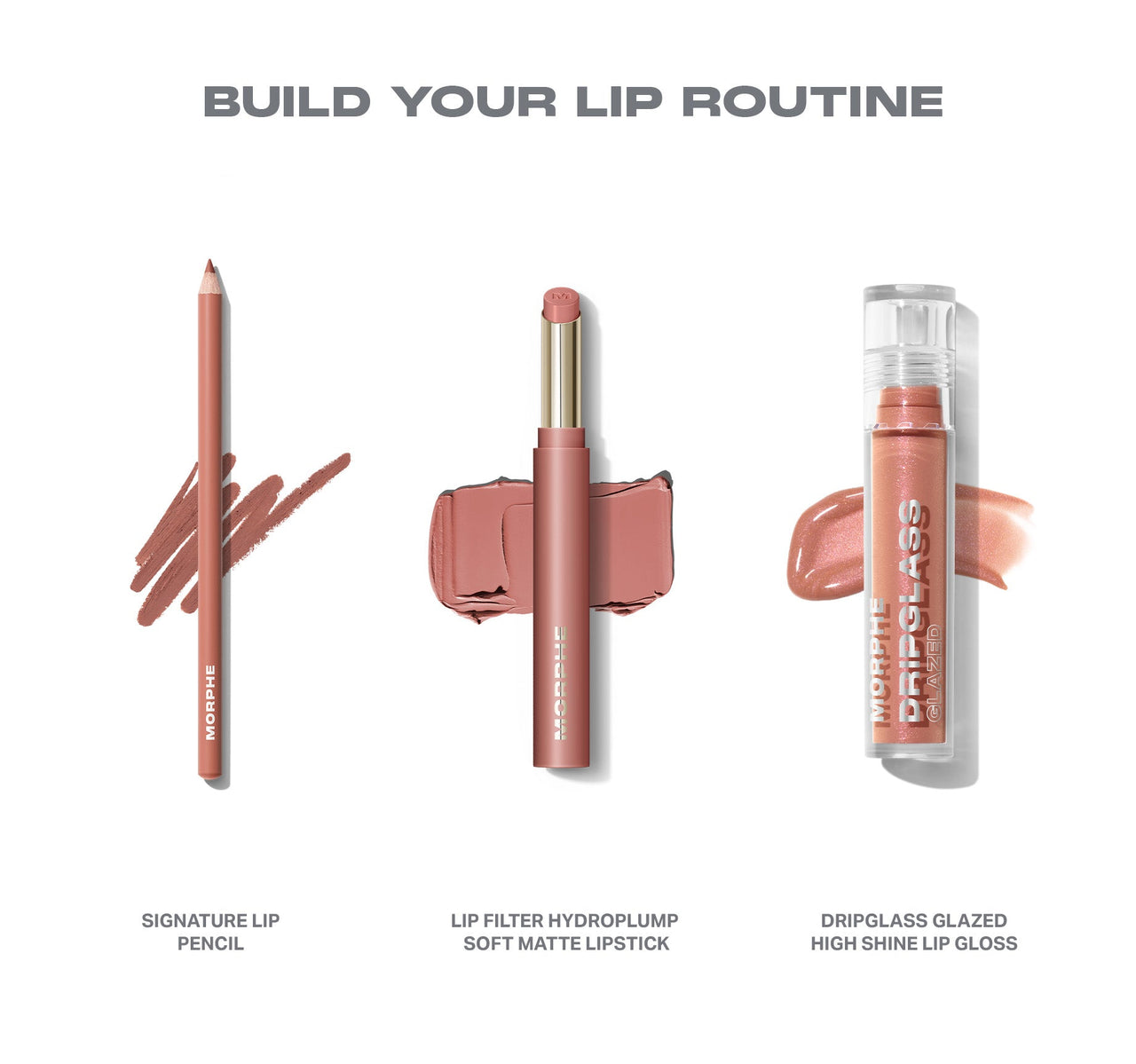 Morphe Lip Filter Hydroplump Soft Matte Lipsticks