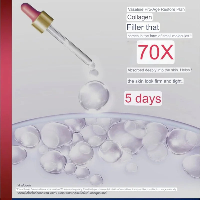 Vaseline Healthy Bright Gluta-Hya Serum Burst Lotion Pro-Age Restore