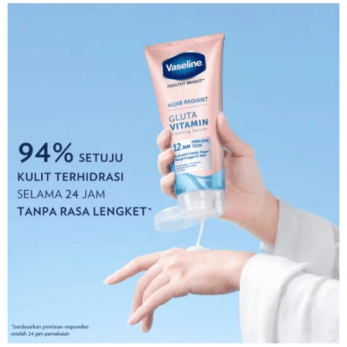 Vaseline Healthy Bright Hijab Radiant Gluta Vitamin Cooling Serum