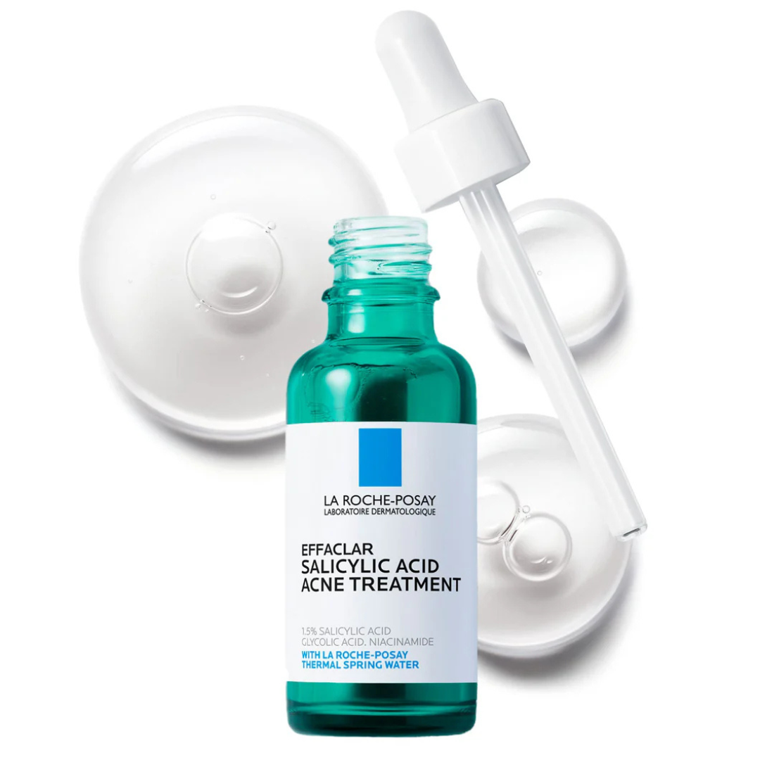 La Roche Posay | Effaclar Salicylic Acid Acne Treatment Serum | Anit Acne - Pore-Refining - 1.5% Salicylic Acid Serum Treatment for Acne