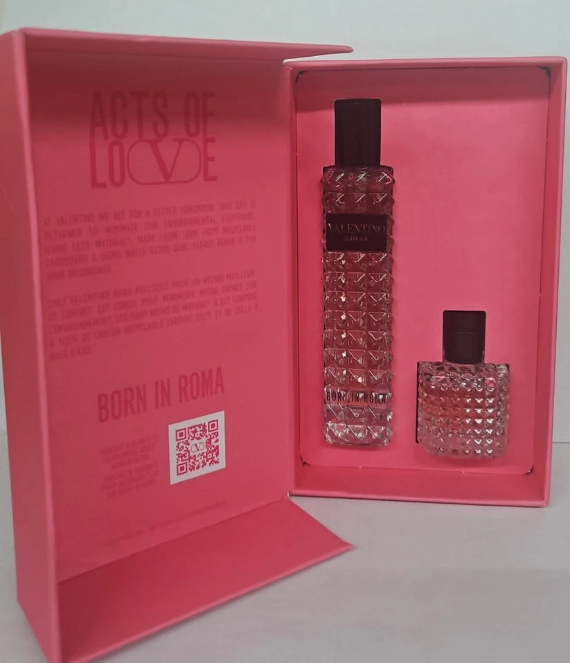Valentino Donna Born in Roma “Acts Of Love” Perfume Set