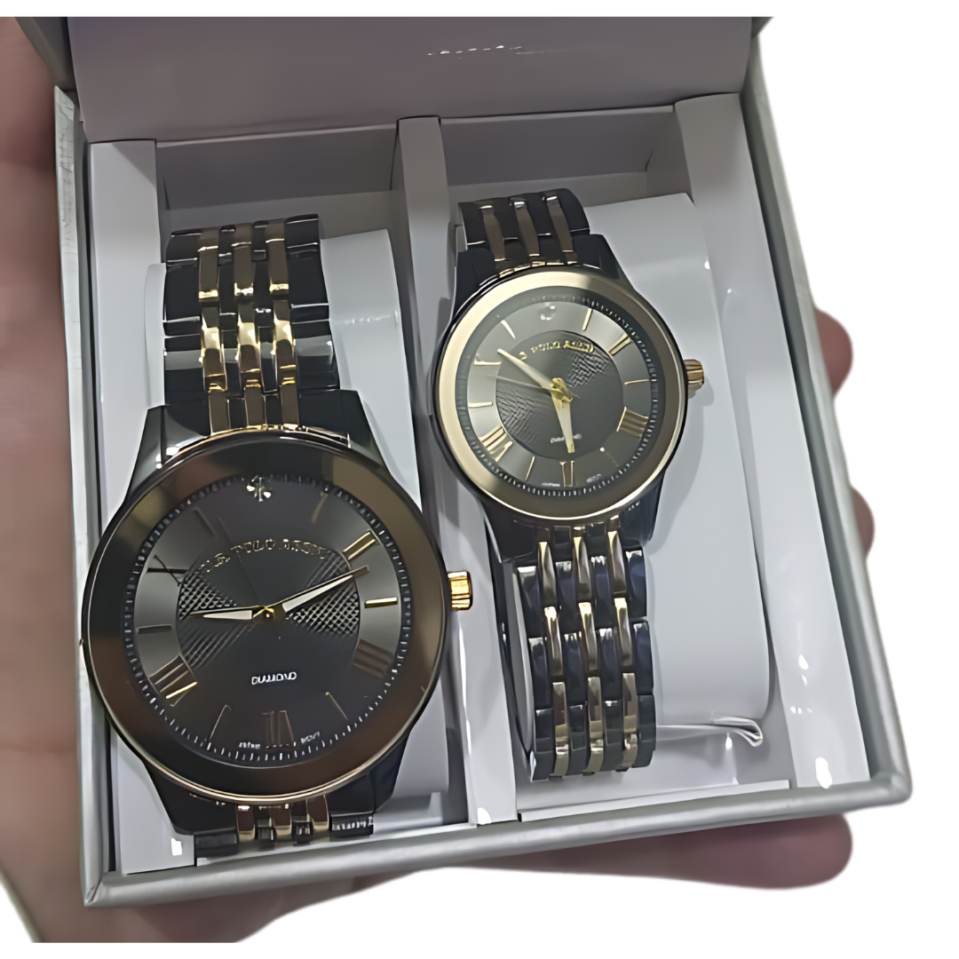 U.S. POLO ASSN Couple Watch Set The World of Cosmetics
