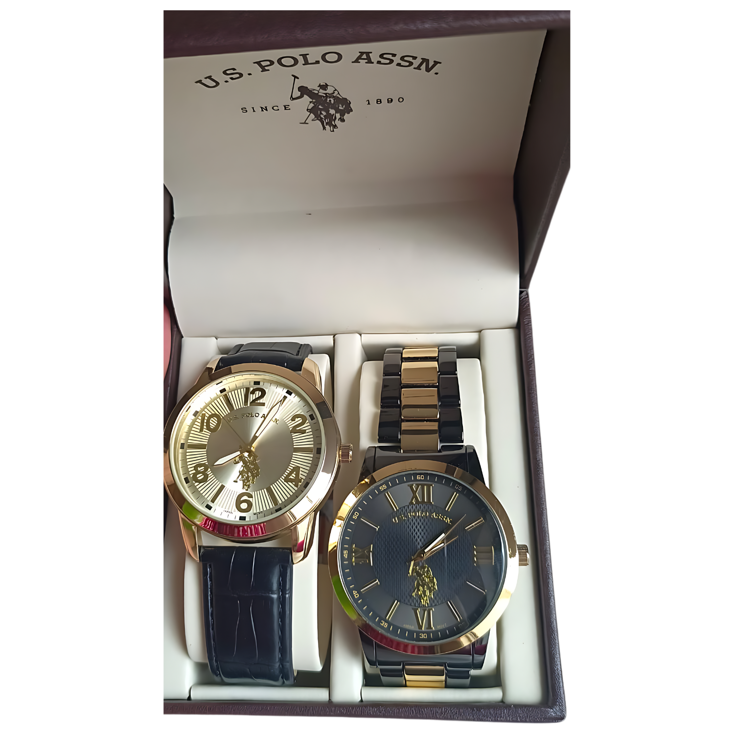 Polo watch couple discount