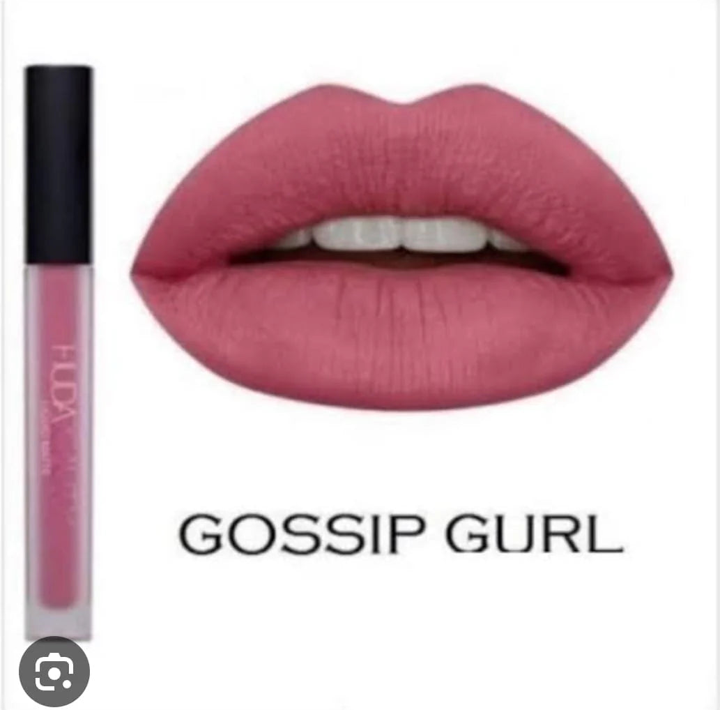 HUDA BEAUTY LIQUID MATTE LIPSTICK WITH BOX