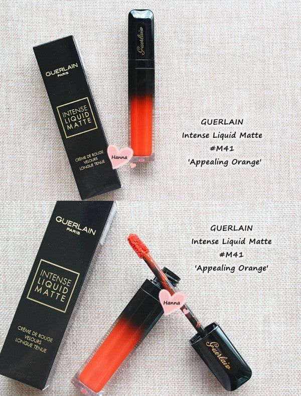 GUERLAIN - Intense Liquid Matte-M41 Appealing Orange