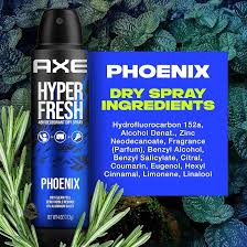AXE Phoenix | Deodorant Spray 48 Hour Odor Protection Crushed Mint and Rosemary Deodorant without Aluminum and without Residue