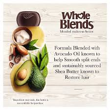 Garnier Whole Blends Nourishing Shampoo with Avocado Oil & Shea Butter Extracts