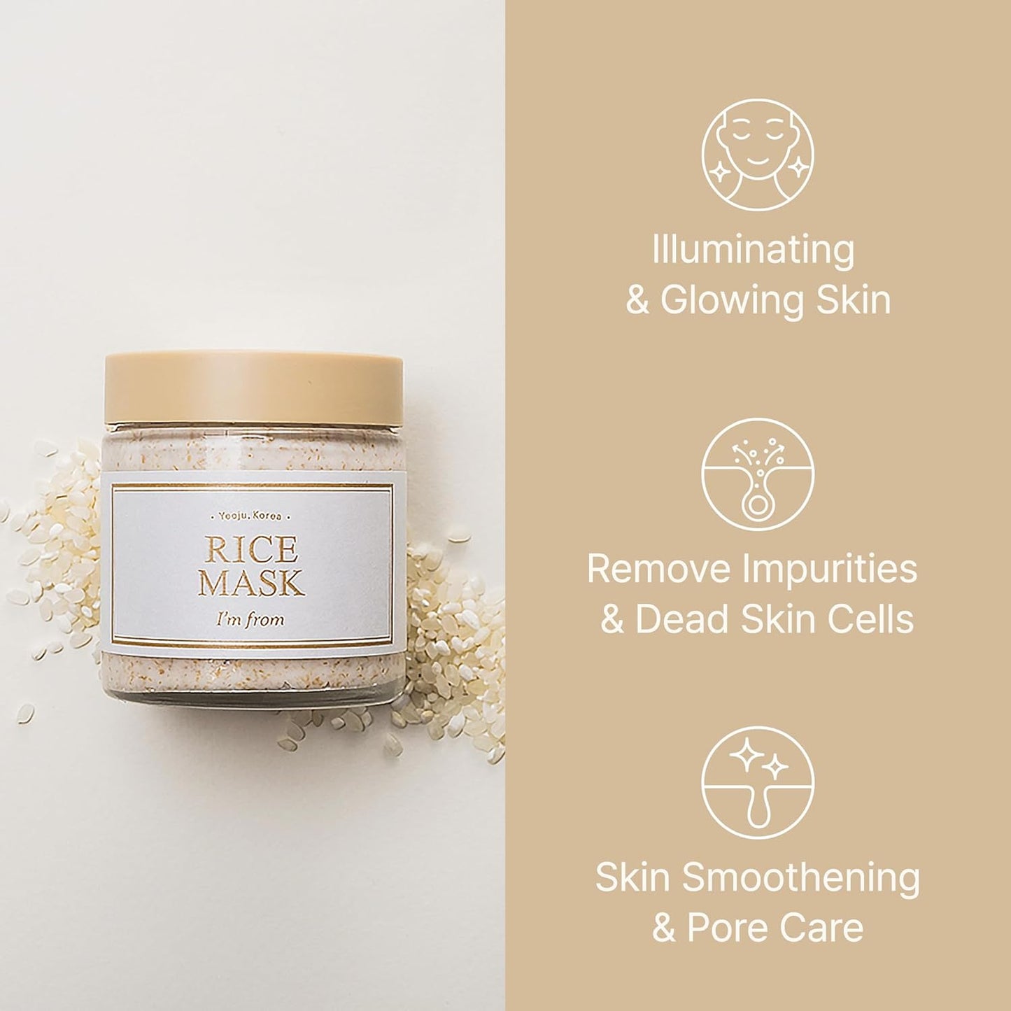 I'm from -Rice Mask 110g