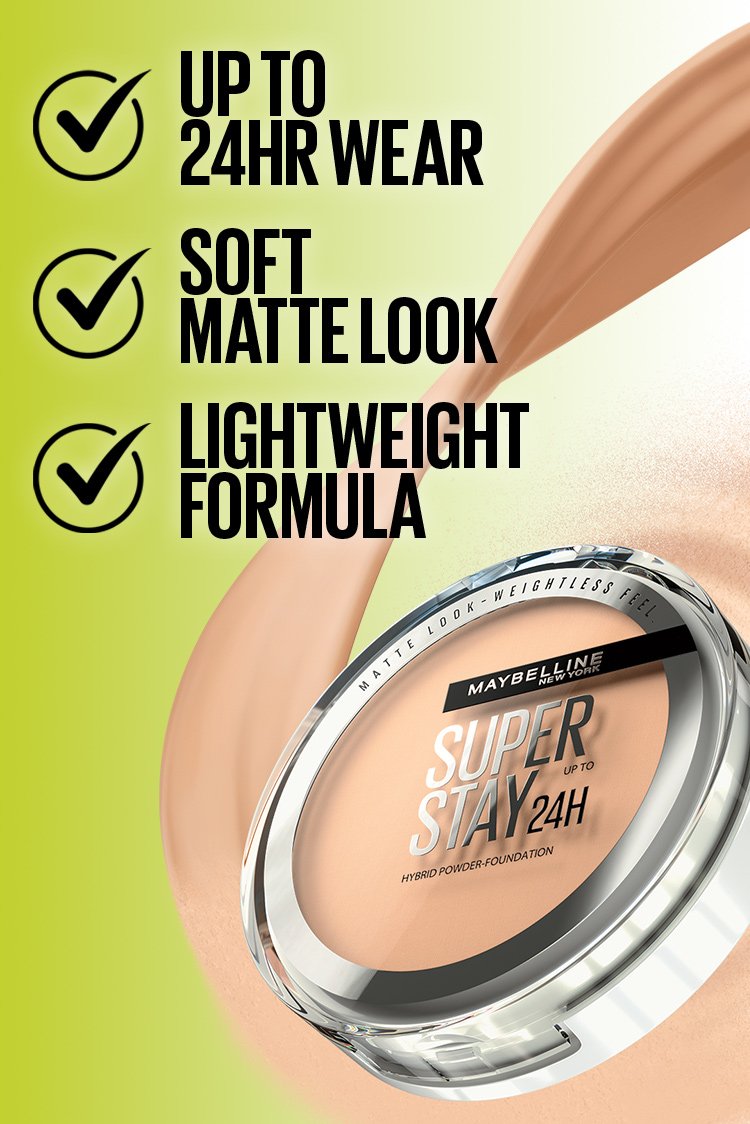 Maybelline New York-Super Stay® Up To 24Hr Hybrid Powder-Foundation