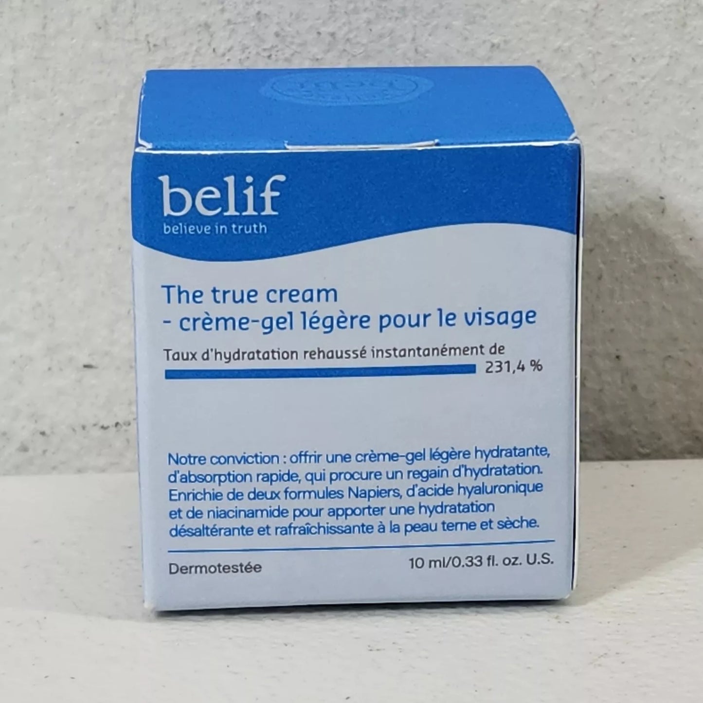 BELIF The True Cream Aqua Weightless Face Moisturizer 10mL