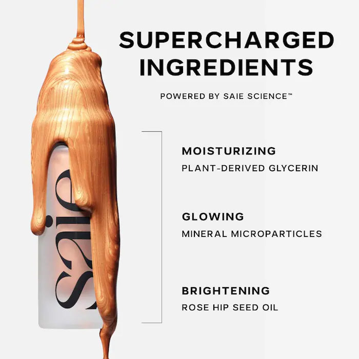 Saie Mini Glowy Super Gel Lightweight Dewy Highlighter