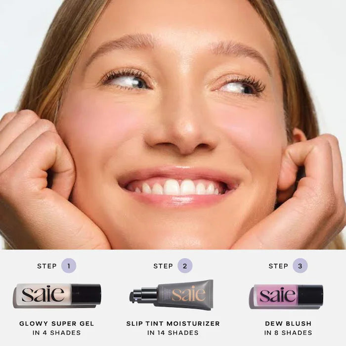 Saie Mini Glowy Super Gel Lightweight Dewy Highlighter