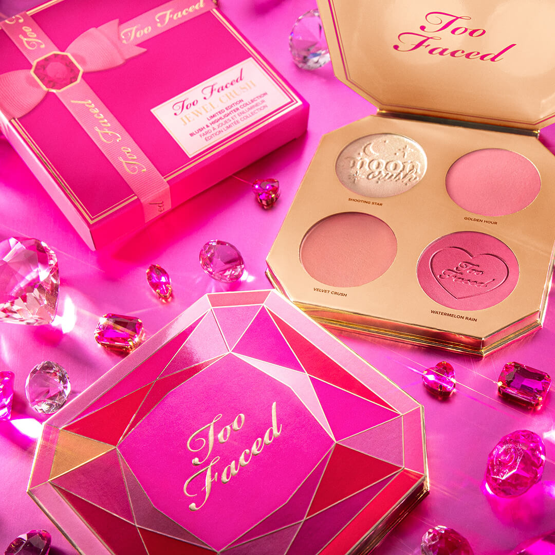 Too Faced-Jewel Crush Blush & Highlighter Face Palette