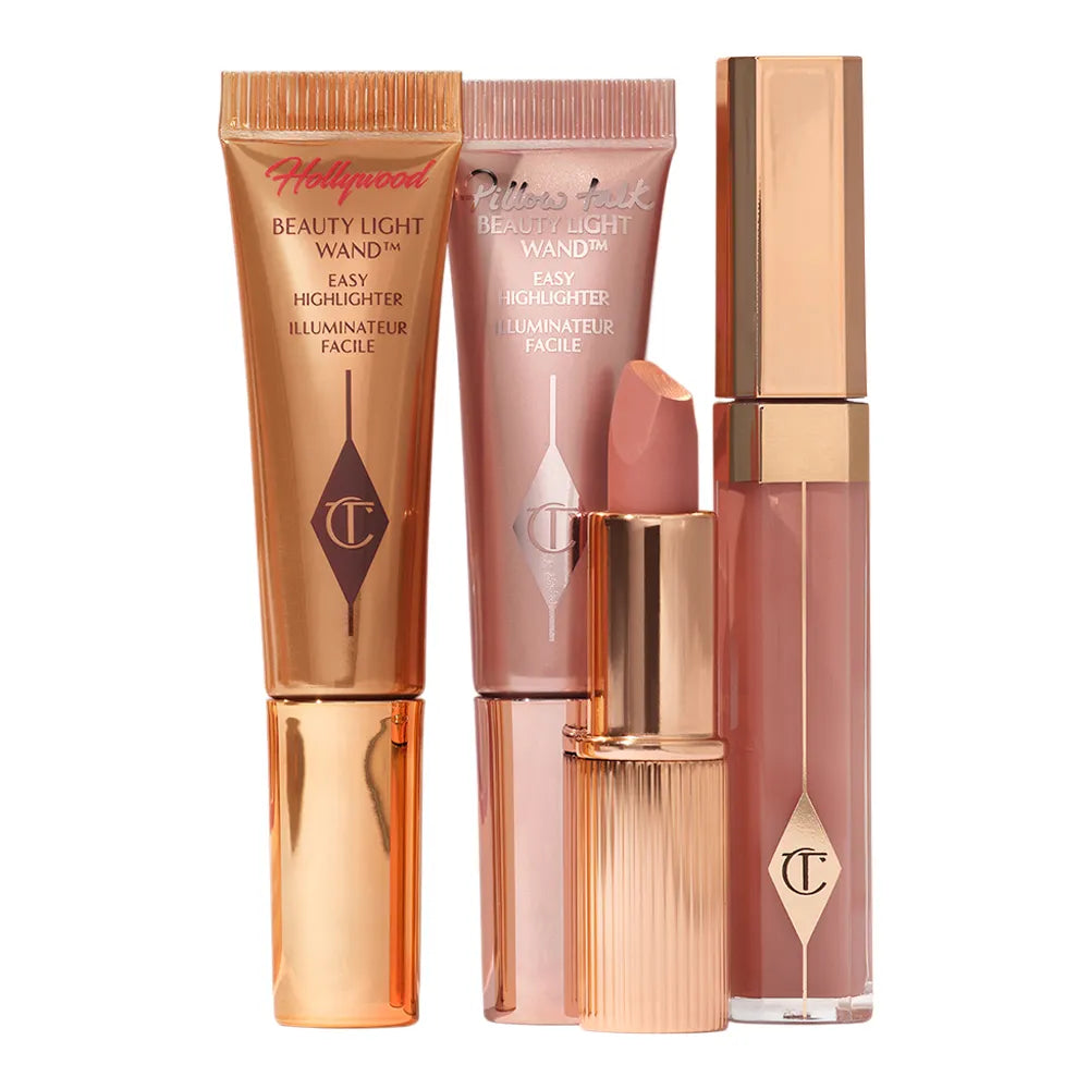 Charlotte Tilbury Pillow Talk Lip & Cheek Secrets Highlighter Blush New