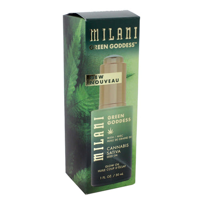 Milani | Green Goddess Glow Oil |Cannabis Sativa-Seed Oil