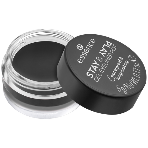 Essence Stay & Play Gel Eyeliner Pot Waterproof & Long-Lasting