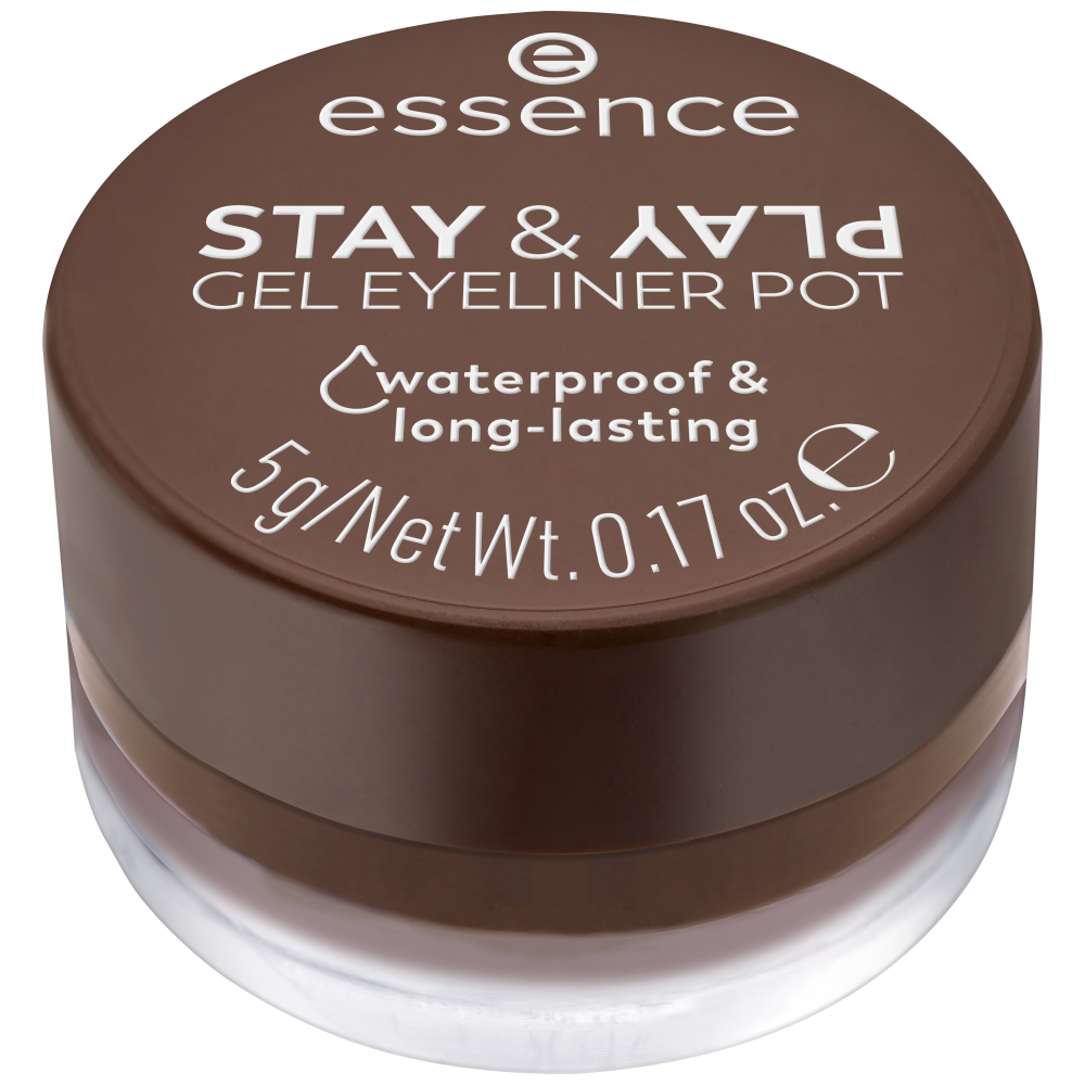 Essence Stay & Play Gel Eyeliner Pot Waterproof & Long-Lasting