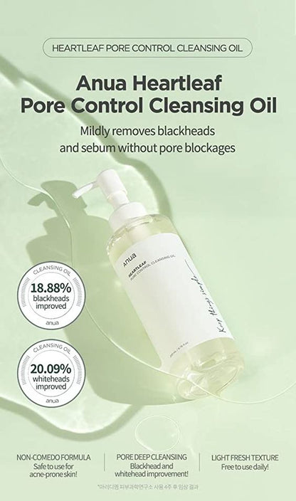 Anua - Heartleaf Pore Control Cleansing Oil