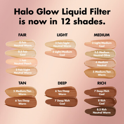e.l.f. | Halo Glow Liquid Filter | Glow Booster For Radiant Skin