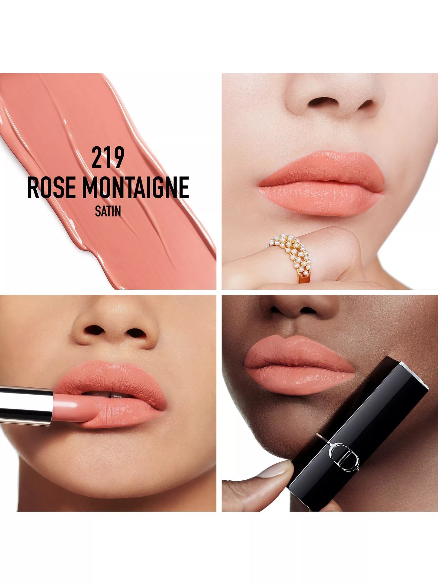 DIOR Rouge Dior Couture Colour Lipstick - Satin Finish, 219 Rose Montaigne