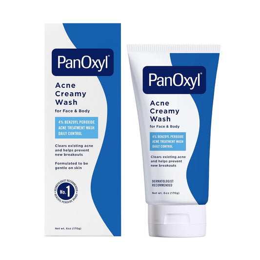 PanOxyl Antimicrobial 4% Benzoyl Peroxide Acne Creamy Wash