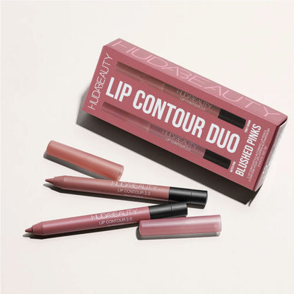 HUDA BEAUTY - Lip Contour Duo - Blushed Pinks