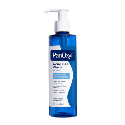 PanOxyl Acne Gel Wash for Face – 2% Salicylic Acid