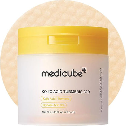 Medicube - Kojic Acid Tumeric Toner Pad