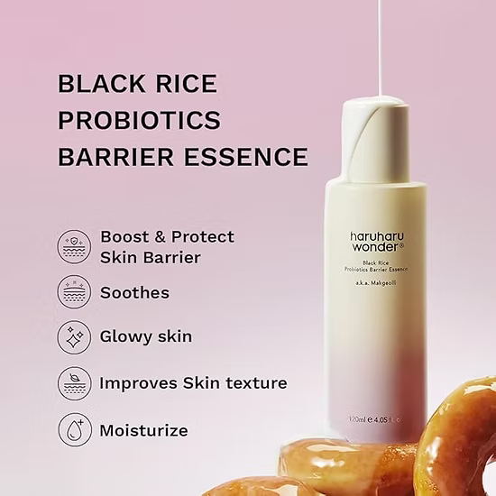 HARUHARU WONDER - Black Rice Probiotics Barrier Essence