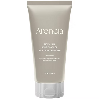 Arencia Rice + LHA Pore Control Rice Cake Cleanser