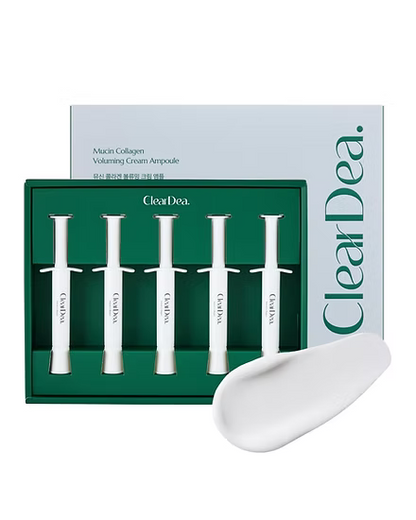 Cleardea Mucin Collagen Voluming Cream Ampoule Set