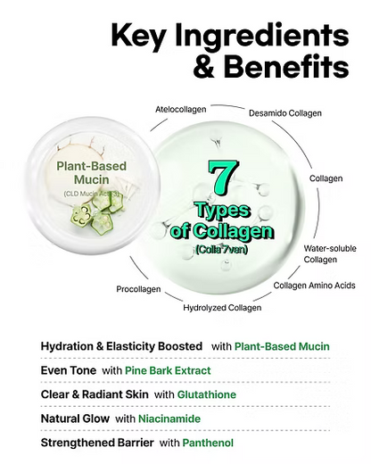 Cleardea Mucin Collagen Voluming Cream Ampoule Set