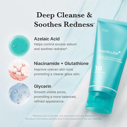 Medicube - Azelaic Acid Foam Cleanser
