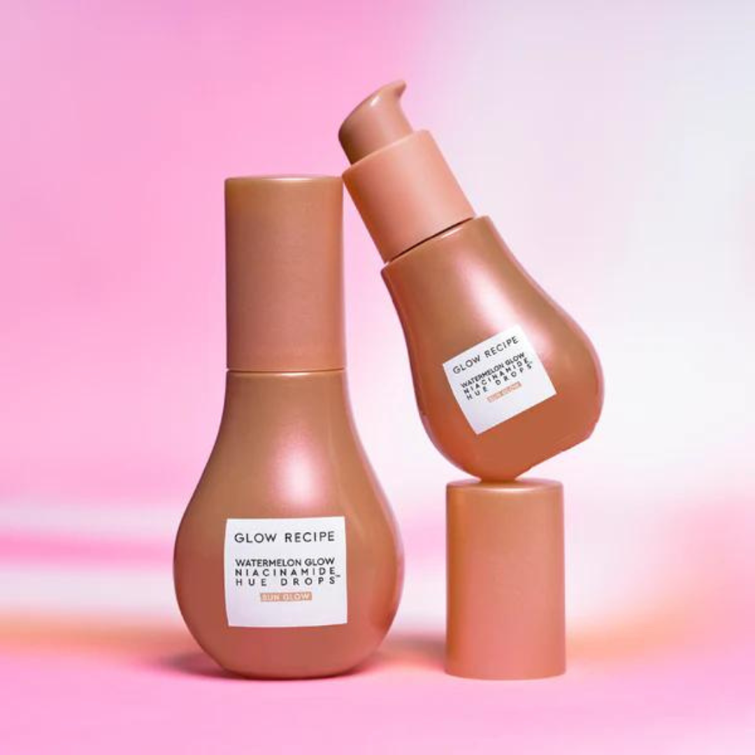 Glow Recipe | Watermelon Glow Niacinamide Hue Drops | Ultimate Glow + Brightening