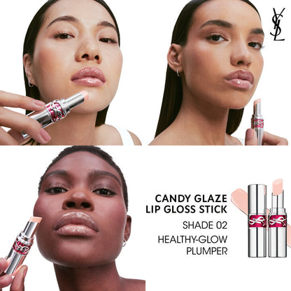 Yves Saint Laurent Rouge Volupté Candy Glaze Double Care Balm