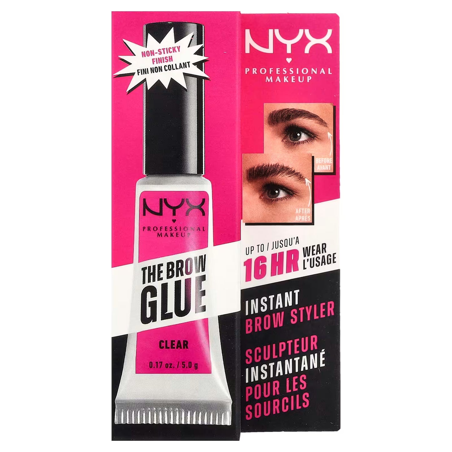 NYX Professional Makeup – The Brow Glue (Clear)