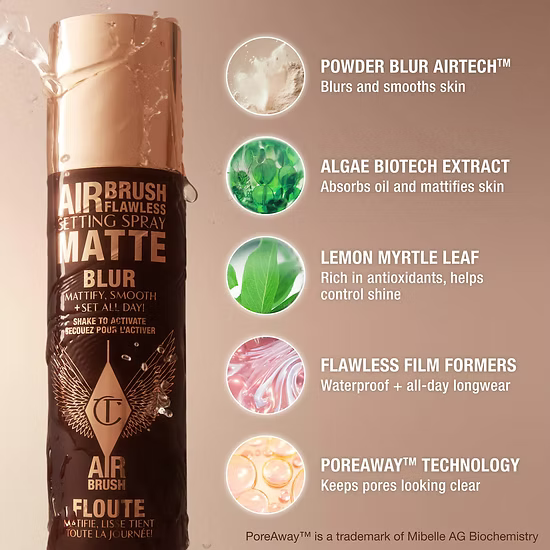 Charlotte Tilbury - Airbrush Flawless Matte Blur Setting Spray