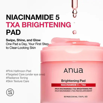 Anua - Niacinamide 5 TXA Brightening Pad