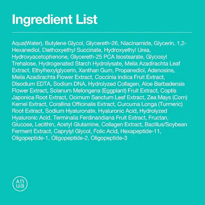 Anua - PDRN 100 Hyaluronic Acid Glow Pad