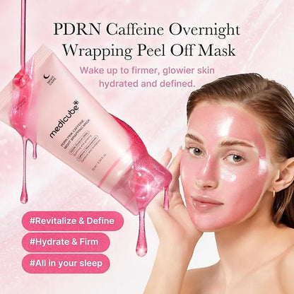 Medicube - PDRN Caffeine Overnight Wrapping Peel Off Mask