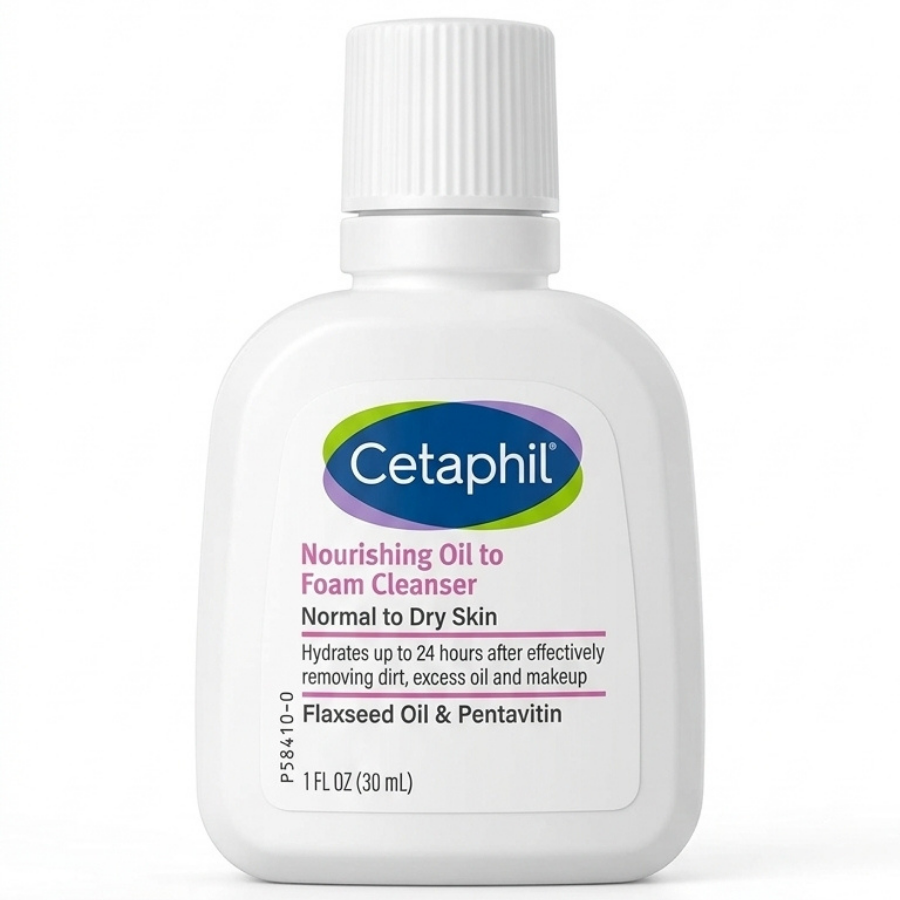Cetaphil Nourishing Oil to Foam Cleanser