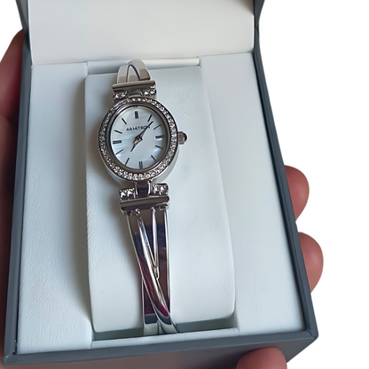 Armitron | Women's Premium Crystal Accented Bangle Watch