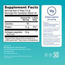 VITAL PROTEINS-Marine Collagen Unflavored