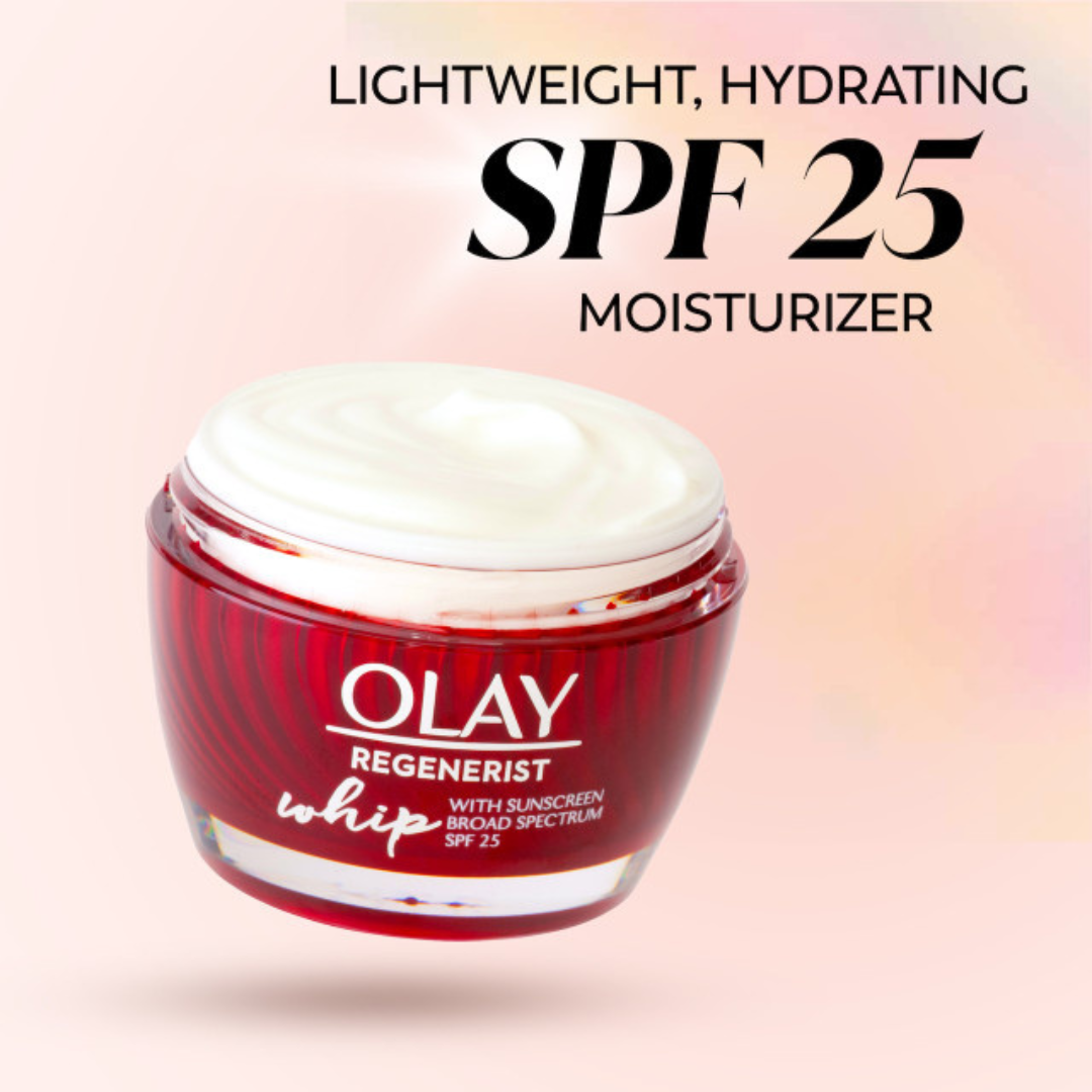 Olay | Regenerist Whip Hydrating Moisturizer with Sunscreen SPF 25