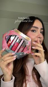 FENTY BEAUTY by Rihanna Glossy Posse Volume 7.0 Full-Size Gloss Bomb Trio