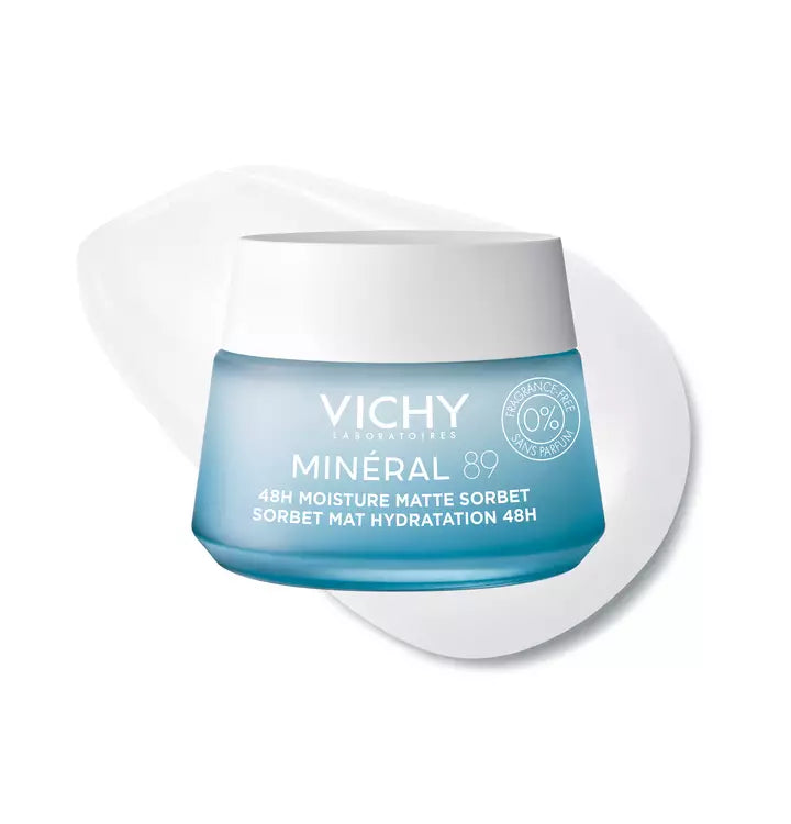 Vichy Minéral 89 48H Moisture Matte Sorbet