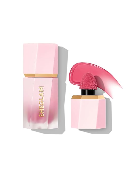 SHE GLAM-COLOR BLOOM LIQUID BLUSH MATTE FINISH