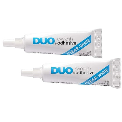 DUO Strip Lash Adhesive – White/Clear, for Strip False Eyelashes