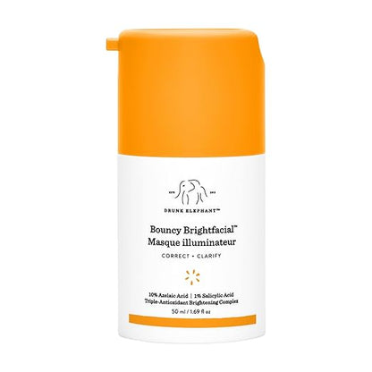 Drunk Elephant Bouncy Brightfacial – Radiance-Boosting Overnight Mask